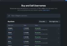 Photo of Стартовал аукцион Telegram-юзернеймов
